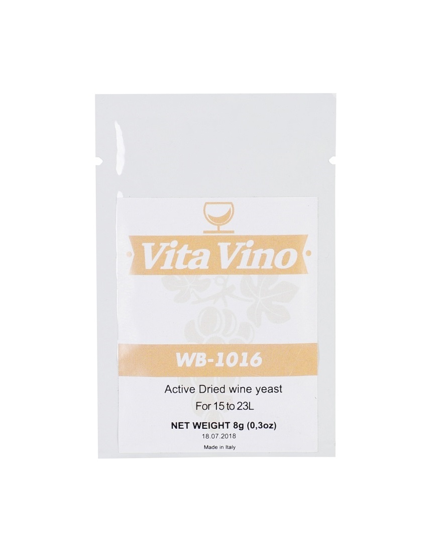Дрожжи винные Vita Vino WB-1016, 8 гр - фото