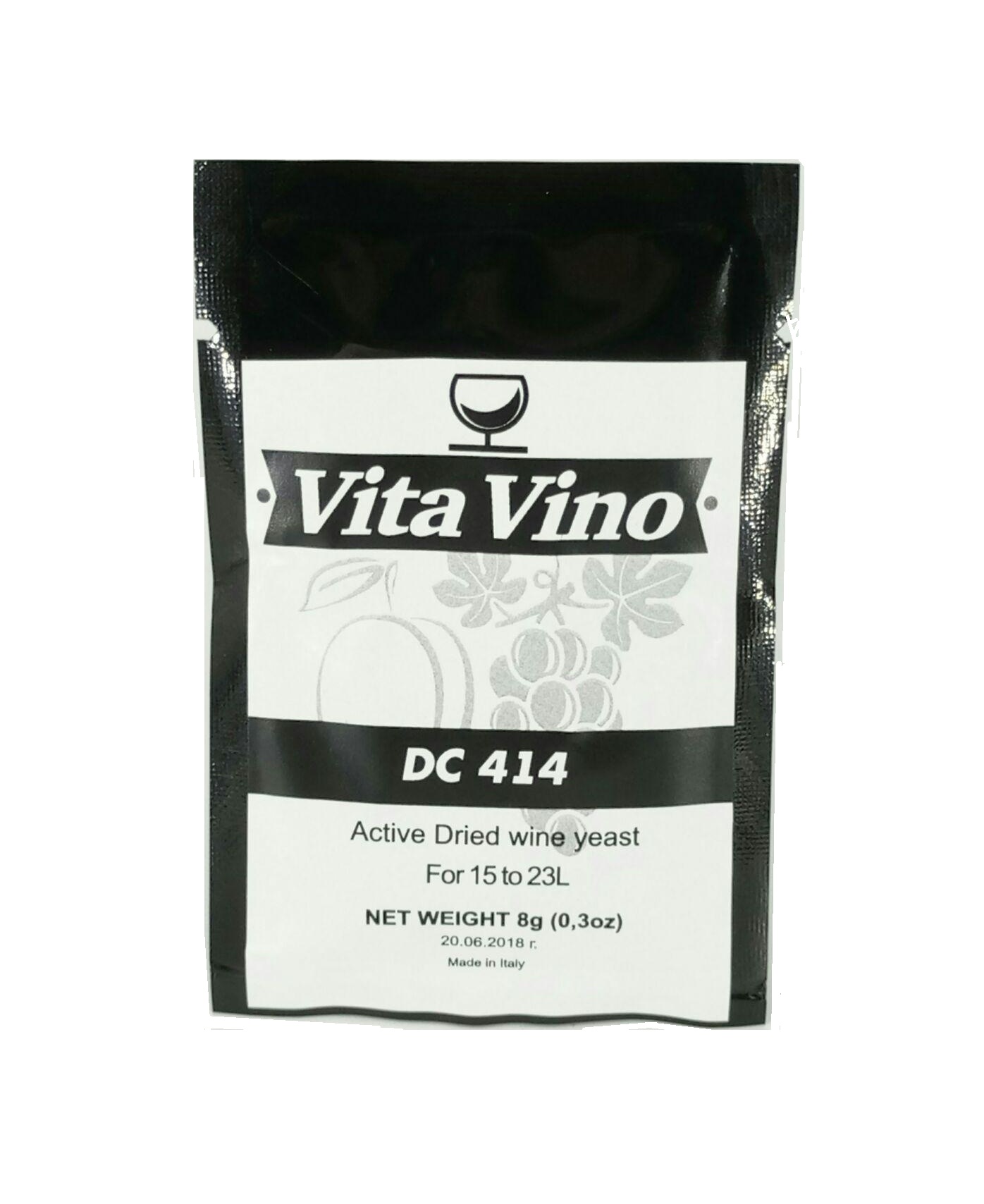 Дрожжи винные Vita Vino DC-414, 8 гр - фото