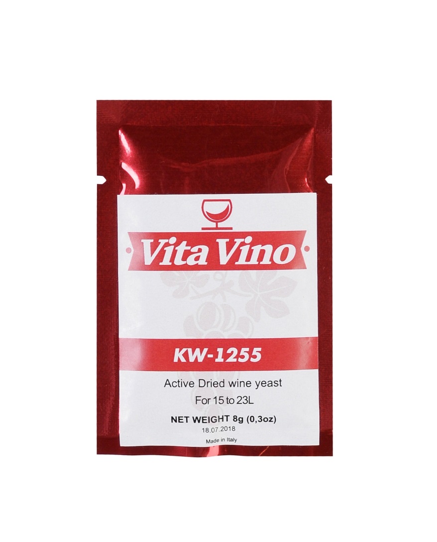 Дрожжи винные Vita Vino KW-1255, 8 гр - фото