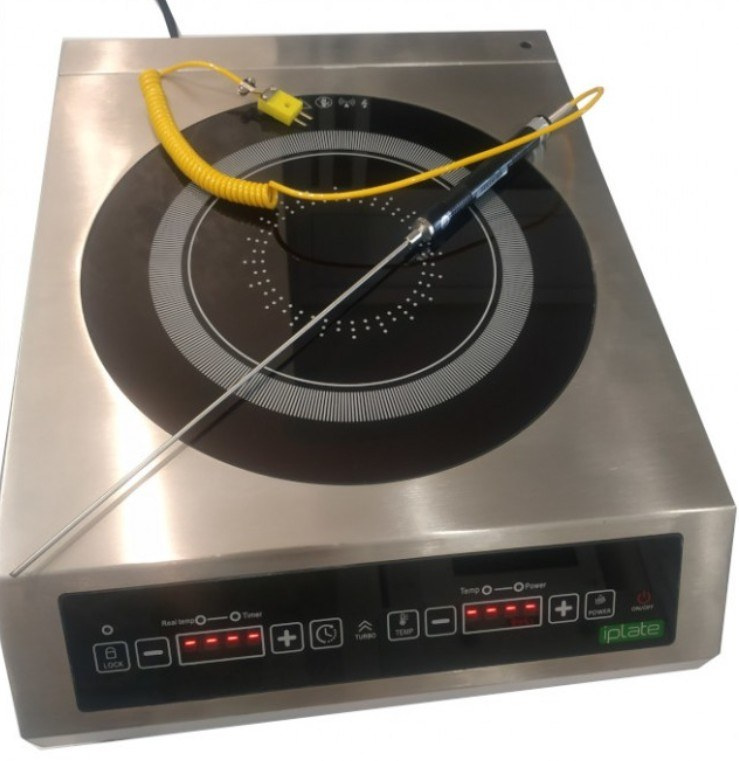 Плита индукционная iPlate ALISA (AT-3500) с щупом, 3,5 кВт (Бесплатная доставка по РБ) - фото3