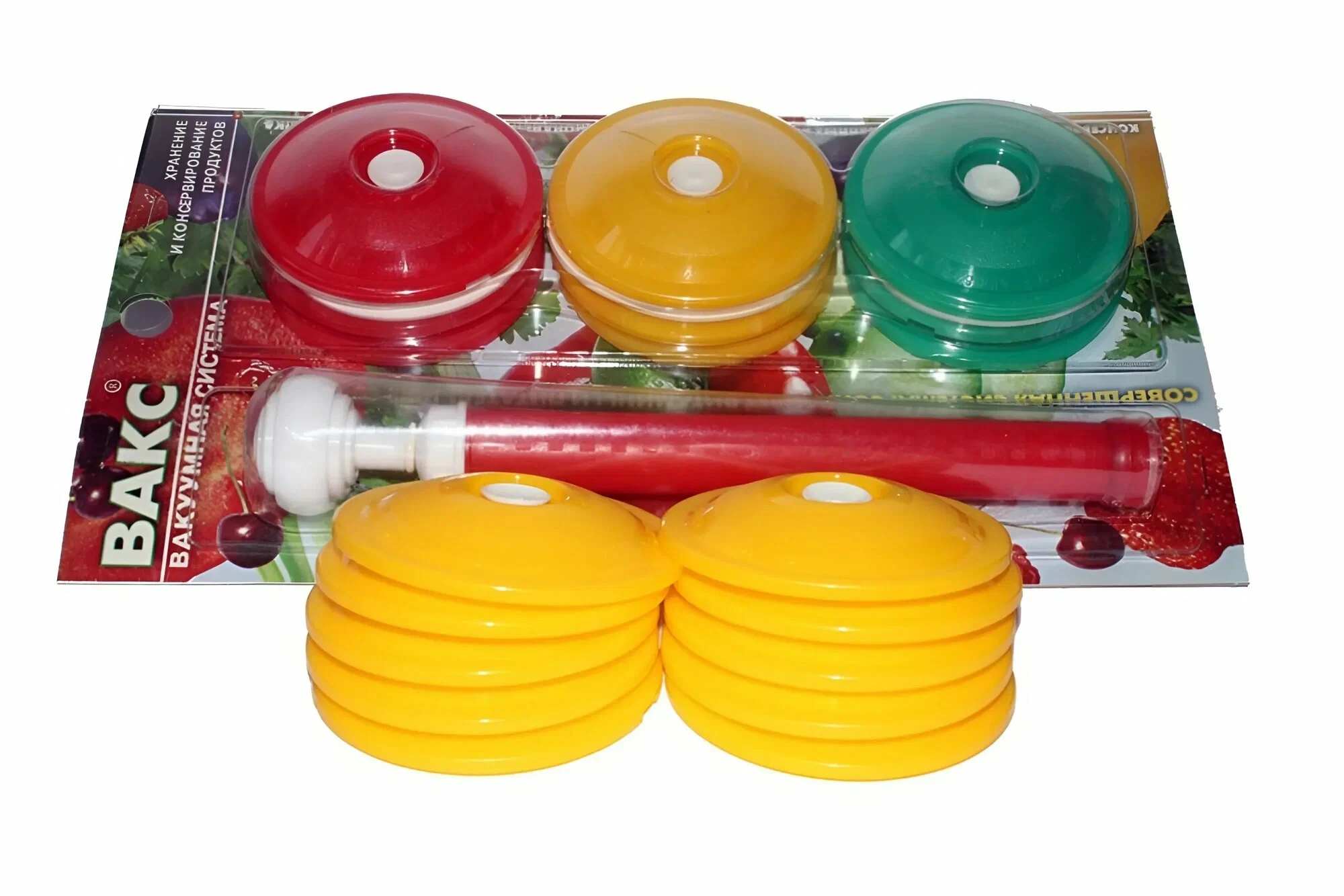 Вакуумная система ВАКС 82Б (9 крышек, 1 насос) - фото2