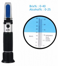 Рефрактометр для вина ATC40 (BRIX: 40%)- фото
